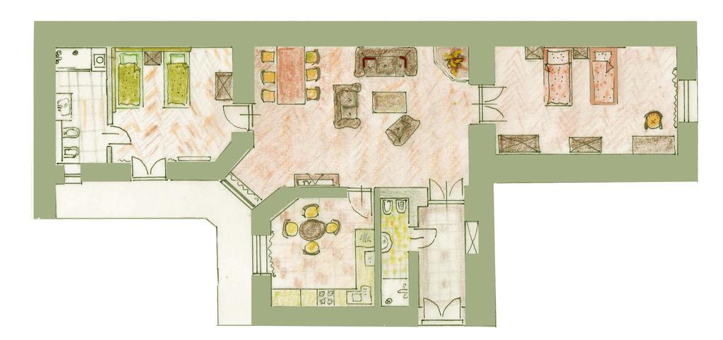 Best Location To Explore Krakow Spacious 105M2 Rum bild